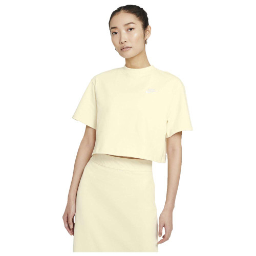 Nike Γυναικεία κοντομάνικη μπλούζα crop
